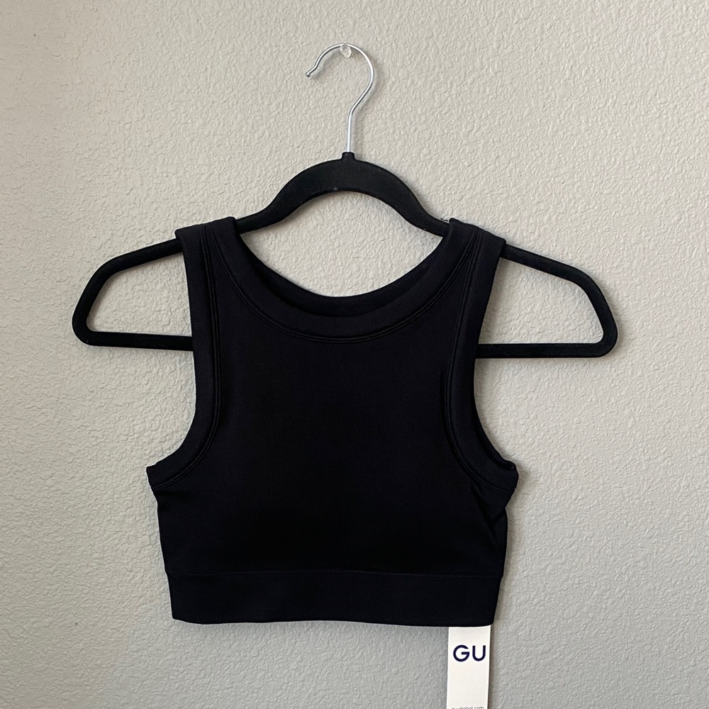 GU Black Women's Crop Top